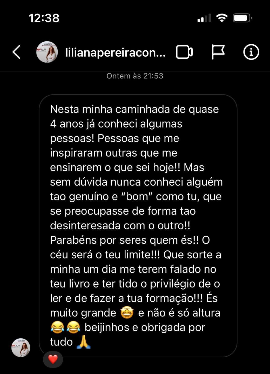 Participante na formação