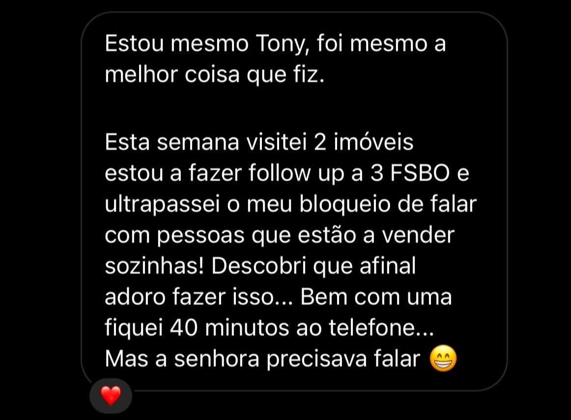 Participante na formação